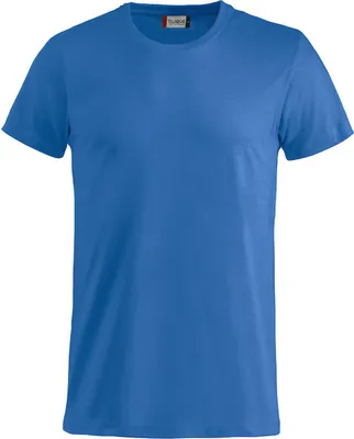Produktbild von Herren Basic-T T-Shirt Rundhalskragen schmale Passform bedruckbar formstabil