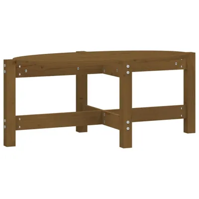 Produktbild von vidaXL Couchtisch Honigbraun 87x48x35 cm Massivholz Kiefer