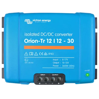 Produktbild von Victron Energy Orion-Tr 12/12-30A 360 W Autokonverter (ORI121240110) (ORI121240110)