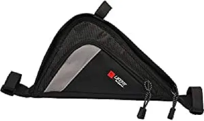 Image de LIFEFIT Unisex Adult Triangle Sac pour cadre de vélo, noir, 37 x 17.5 x 5.5 cm