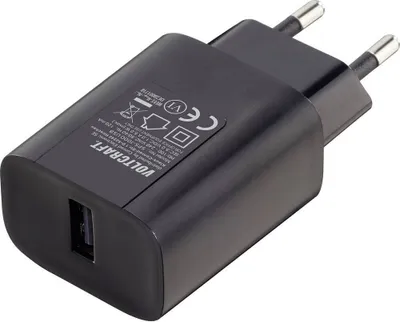 Produktbild von VOLTCRAFT SPS-1000 USB USB Ladegerät 5 W 1x USB-A Schwarz Innenbereich