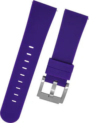 Produktbild von TW Steel Ersatzband Uhrenarmband Silikon Lila 22mm NEU