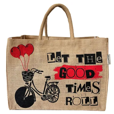 Produktbild von Domelo Einkaufstasche groß Jute Tasche Strandtasche XXL Damen Einkaufskörbe