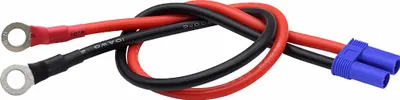 Produktbild von K45 EC5 Goldstecker 40cm Kabel 10AWG Akku/Batterie Anschlußkabel mit Kupfernasen