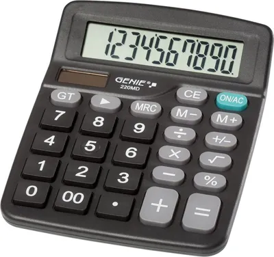 Produktbild von GENIE Tischrechner Basic 220 MD 10-stellig