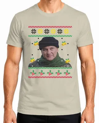 Obrázok produktu pre Harry Kevin Home Alone - vianočný darček Škaredý vianočný sveter Vianočné pánske tričko, Nature, 3XL