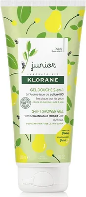 Image de Klorane Gel Peau Junior 2 - en -1 Gel Douche