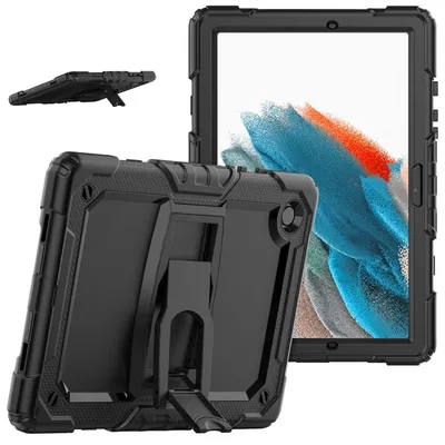 Image de Pour Samsung Galaxy Tab A8 2021 Outdoor Noir Tablet Case Etuis Housse