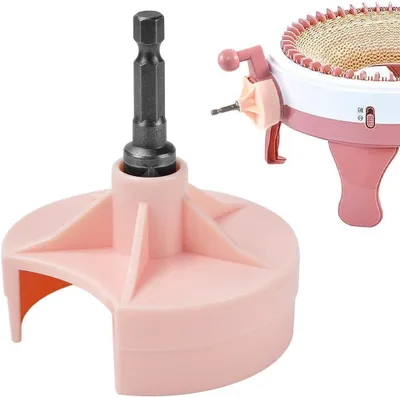 Productafbeelding van Breimachine Adapter - Snelbreinet Adapter - Sneller Breien - Met Boormachine - 121 x 108 x 49 cm - Zwart