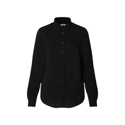Obrázek produktu pro Seidensticker FASHION-BLUSE Dámská halenka s dlouhým rukávem Kent Regular Černá 48