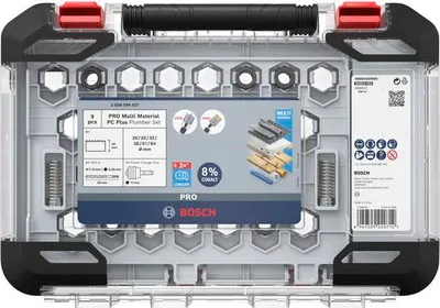 Produktbild von PRO Multi Material PC Plus Lochsägen-Set, 20-38, 64 mm, 9-tlg.