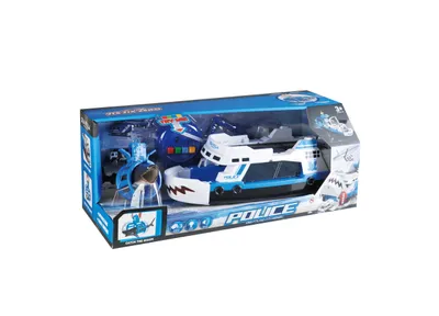 Image de Bateau de police - Jeu d'attrape requin