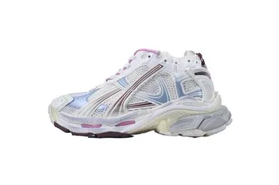 Produktbild von 772767 WRUNG 3120 Balenciaga Runner Sneaker White Blue Pink SIZE:EUR38