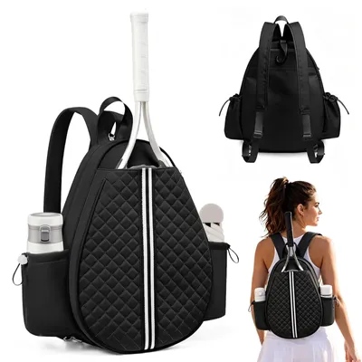 Produktbild von Tennisrucksack für 2 Schläger - Robuste und Wasserdichte Sporttasche