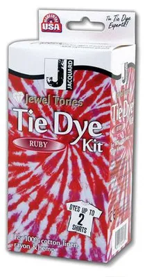 Immagine prodotto di Set Jacquard Tie-Dye Ruby - Set creativo tie-dye per bambini
