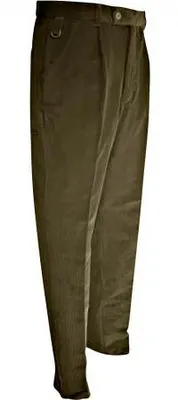 Productafbeelding van Herrenbroek met elastische band, kleur khaki, maat 48