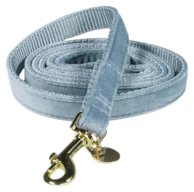 Obrázek produktu pro Kentucky Dogwear Hundeleine Velvet 120 cm Velikost S Hellblau S