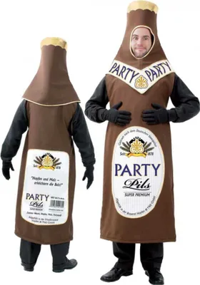 Produktbild von Bierflasche Kostüm Kleiner Durst für Herren