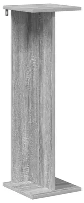Image de vidaXL Support pour plantes Sonoma gris 25 x 25,5 x 80,5 cm en bois aggloméré