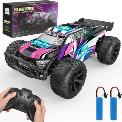 Produktbild von Ferngesteuertes Auto, RC Autos für Kinder mit 360° Stunt Rennauto, 2.4GHz Fernsteuerung Off Road Spielzeugauto, Geschenk für Jungen Mädchen