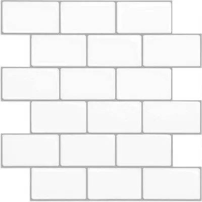Obrázok produktu pre Samolepiaca fólia 30 x 30 cm, biela, lesklá, sivá