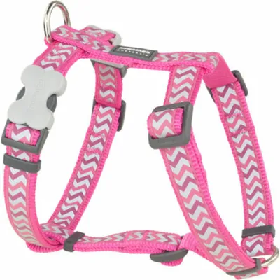 Productafbeelding van Gordelband RD, 25 mm breed, lengte 56-80 cm - Ziggy Rfx, donkerroze