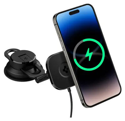 Obrázok produktu pre Spigen OneTap Pro 3, Auto, Bezdrôtové nabíjanie, Čierna