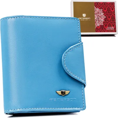 Image de Portefeuille en cuir pour femme avec RFID - Peterson