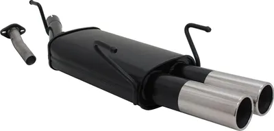 Zdjęcie produktu dla Sportowy układ wydechowy Novus do Opla Astry G Caravan z tłumikiem tylnym 2x76mm z ABE