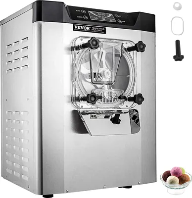 Produktbild von Commercial Hard Ice Cream Machine 3.5-4.4 UK Gallon/H Stainless Steel Ice Cream Maker