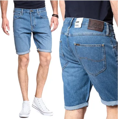 Immagine prodotto di LEE Uomo, Pantaloncini 5 TASCHE, Vestibilità regolare, W28, Blu, Pantaloncini, pantaloni,