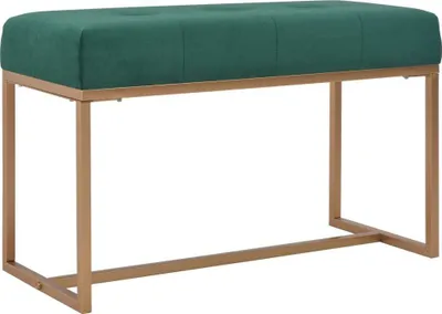 Image de Banc 80 cm Vert Velours