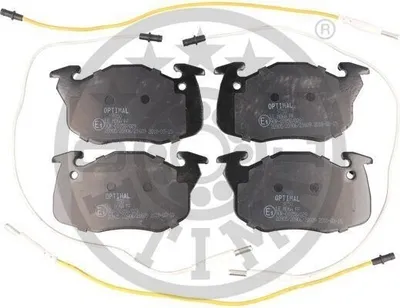 Produktbild von OPTIMAL Bremsbeläge Satz Vorne Bremsklötze passend für PEUGEOT 306 Schrägheck (7A, 7C, N3, N5) BP-09750