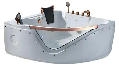 Zdjęcie produktu dla Wanna z hydromasażem Luksusowa wanna z hydromasażem Wanna wellness 150x150 cm