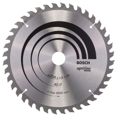 Immagine prodotto di Bosch 2608640443 Bosch Kreissägeblatt OP WO B 254x30-40