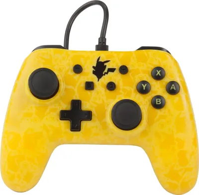 Produktbild von PowerA Pikachu Silhouette, Gamepad, Nintendo Switch, D-Pad, Home button, Analog / Digital, Kabelgebunden, USB
