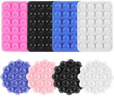 Productafbeelding van Set van 8 Silicone Telefoonhouders voor Auto