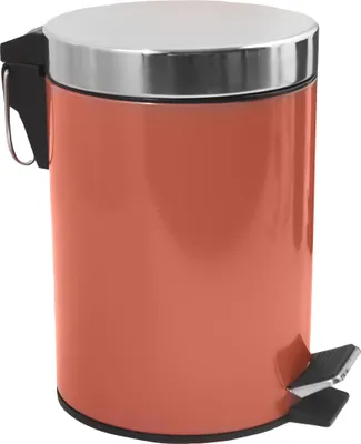 Produktbild von MSV Bad/Toiletten-Treteimer - Terrakotta - 3 Liter - 17 x 25 cm