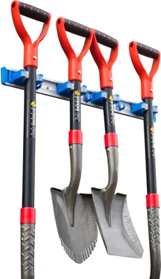 Obrázek produktu pro Držák na nářadí a násady TT5039, hliník + plast, 4 polohy, na zeď, 2-3 cm