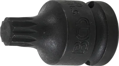 Image de BGS 5381-M12 Jeu d'embouts de vissage, denture intérieure, M12, 12,5 (1/2), 40 mm