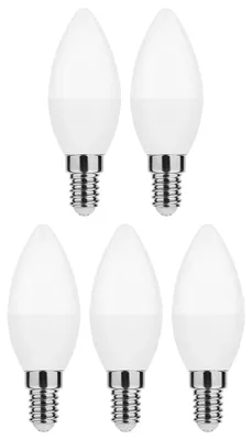 Produktbild von Modee LED-Kerzenlampe E14 C37 8,5W 806lm 6000K (5 St.)