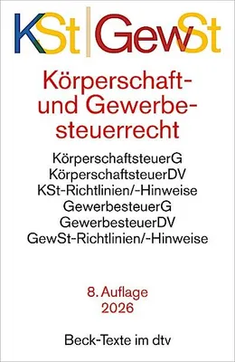 Produktbild von Körperschaftsteuerrecht / Gewerbesteuerrecht. KSt / GewSt