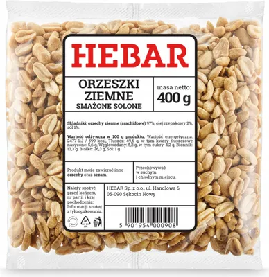 Zdjęcie produktu dla Prażone orzeszki ziemne - 400 G - Prażone i solone - Wyjątkowo chrupiące - Idealne na imprezy i wieczory - Przekąska do piwa