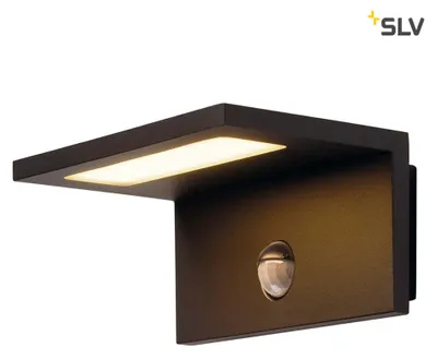 Produktbild von SLV 1001969 LED SENSOR WL LED Outdoor Wandaufbauleuchte IP44 anthrazit 3000K