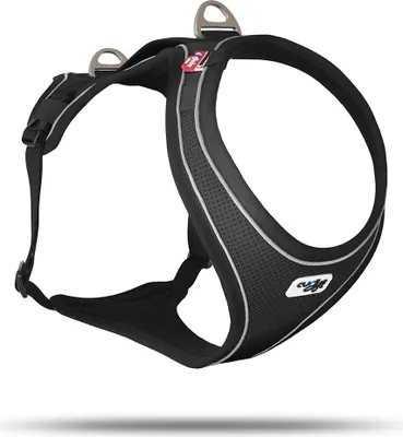 Produktbild von Curli Belka Comfort Geschirr schwarz, Größe: XS