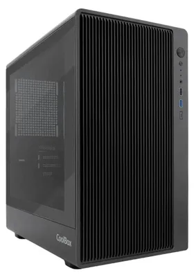 Immagine prodotto di CoolBox COO-CHA-GM350-0, PC, Nero, Micro-ITX, Micro ATX, 3.5,2.5