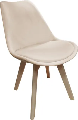 Produktbild von Stuhl Atlanta Samt, 48x82x42 cm (BxHxT), Sitzhöhe 44 cm, bis 120 kg belastbar