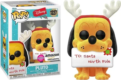 Zdjęcie produktu dla Funko POP Disney 1227 Pluto flocked Special Edition Limitowana Figurka Kolekcjonerska