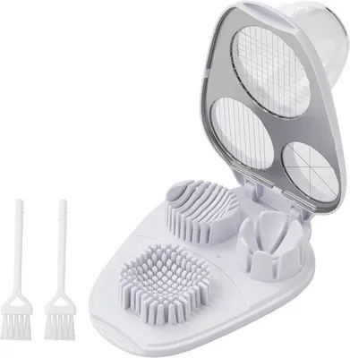 Produktbild von Famanu Eierscheider Edelstahl - Multifunktionales Schneiddesign