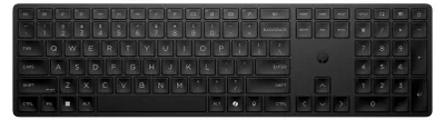 Productafbeelding van HP 455 Programmeerbare draadloze toetsenbord, volledig formaat (100%), draadloos, RF-draadloos, membraantoetsen, zwart